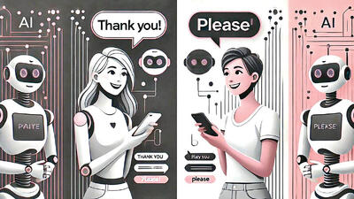  هزینه‌های مودب بودن با هوش مصنوعی