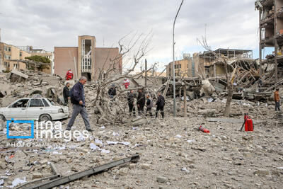  این ۱۶ منطقه ‎غیرنظامی در شبانه‌روز گذشته هدف حملات آمریکا و اسرائیل قرار گرفت