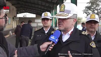  وضعیت جاده تهران شمال ظهر روز شنبه