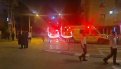  خرابی های گسترده در ساختمان های تل آویو و تعداد بالای آمبولانس ها فقط در یک محله + فیلم