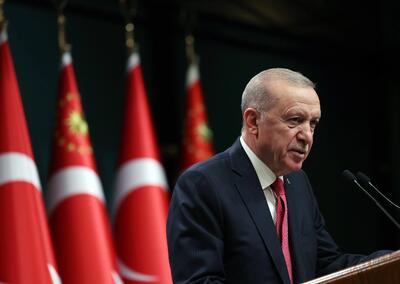  دیدار اردوغان و هیاتی از حماس