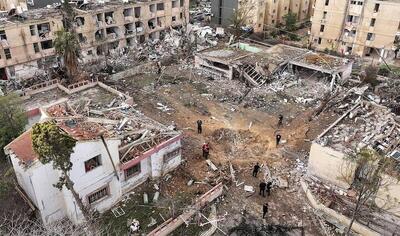  ویرانی‌های ناشی از عملیات موشکی ایران علیه اراضی اشغالی+ تصاویر