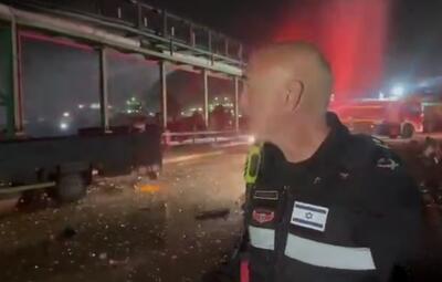  اصابت موشک به کارخانه‌ای نظامی در بئرالسبع با خسارت بالا