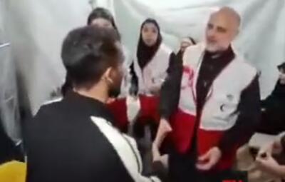  حضور مرد سال فوتسال آسیا در جمع هلال‌احمری‌ها