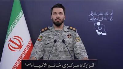  سخنگوی قرارگاه مرکزی خاتم‌الانبیا: درصورت گسترش شرارت همه منطقه برای دشمن جهنم خواهد شد + فیلم