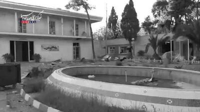  نخستین تصاویر از داخل سفارت سابق آمریکا (لانه جاسوسی) بعد از حملات آمریکا