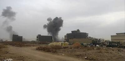  حمله هوایی به مقر حشد الشعبی در موصل عراق