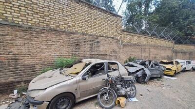  آخرین آمار خودروهای آسیب‌دیده در جنگ