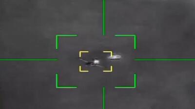  لحظه اصابت موشک به جنگنده ای 10 آمریکا