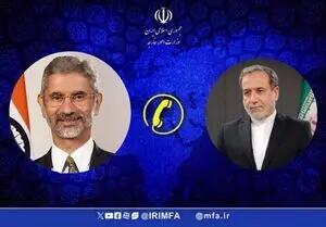  رایزنی تلفنی وزیر خارجه هند با عراقچی