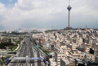  کیفیت هوای تهران امروز یکشنبه ۱۶ فروردین ۱۴۰۵