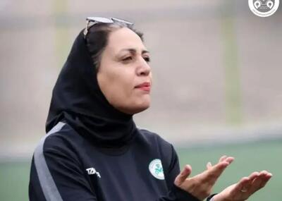  سرمربی تیم فوتبال زنان ذوب آهن اصفهان جنایات دشمن را محکوم کرد