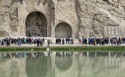  تاق بستان دومین اثر تاریخی پربازدید کشور در ایام نوروز شد