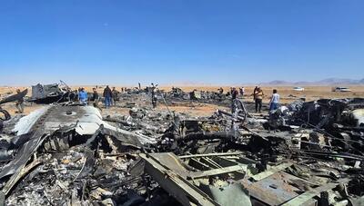  گزارش تصویری از انهدام هواپیماها و بالگردهای آمریکایی توسط ایران