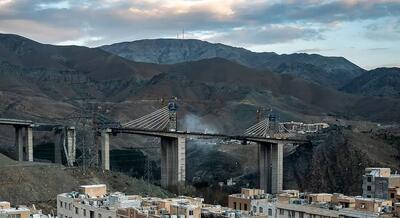  تصاویر جدید از پل B۱ کرج