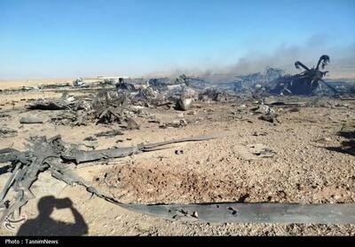  تصاویر فارس از محل سقوط هواپیمای آمریکایی