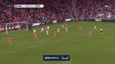  ضربه سر تماشایی مسی در دیدار شب گذشته