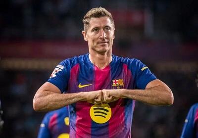  لواندوفسکی کار را در آورد؛ کامبک شیرین بارسلونا مقابل اتلتیکومادرید