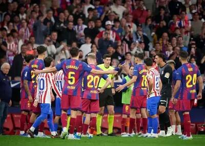  آتش زیر خاکستر؛ جدال بارسا و اتلتیکو وارد فاز جنجالی شد