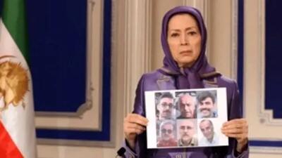  مریم رجوی 2 اغتشاش‌گر 18 دی ماه را گردن گرفت