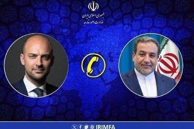  گفتگوی تلفنی عراقچی با وزیر خارجه فرانسه