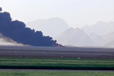  سپاه: پرنده دشمن آمریکایی که دنبال خلبان جنگده ساقط شده بود منهدم شد
