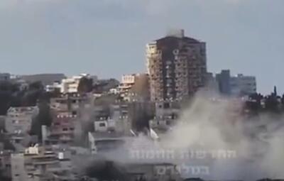  اصابت مستقیم و راحت در حیفا