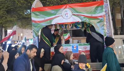  پیکر مطهر شهید محسن کریمی سفید دشتی تشییع شد + فیلم