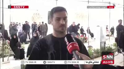  واکنش یک جوان ایرانی به تهدیدات ترامپ: مردم همیشه در صحنه هستند؛ هیچکس کنار نمی‌کشد/ همه هستیم و پشت رهبرمان ایستادیم و می‌مانیم