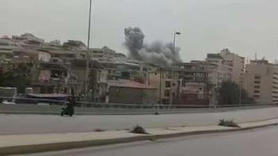  ارتش اسرائیل سلسله حملاتی را در جنوب بیروت آغاز کرد