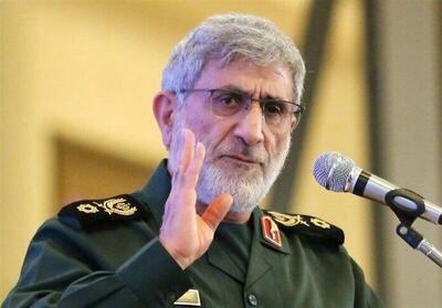  واکنش سردار قاآنی به عملیات ادعایی ترامپ در خاک ایران