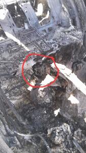  عکس: جمجمه نظامی آمریکایی در بین قطعات هواپیماها