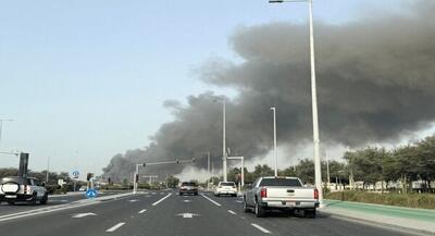  آتش‌سوزی‌های متعدد در کارخانه پتروشیمی ابوظبی