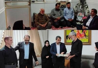  دیدار با خانواده‌های شهدای «اقتدار رمضان» در شهرستان دشتستان - تسنیم