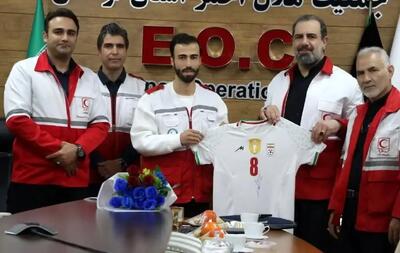  مسلم اولادقباد ستاره تیم ملی فوتسال در لباس هلال احمر