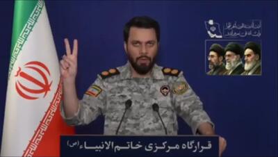  سخنگوی قرارگاه مرکزی خاتم الانبیا (ص): با تکرار حمله به اهداف غیرنظامی پاسخ تلافی‌جویانه ما، بسیار کوبنده‌تر و گسترده‌تر اجرا خواهد شد