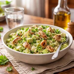  طرز تهیه سالاد مرغ و کرفس فوری و خوشمزه