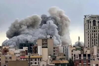  دقایقی قبل صدای چند انفجار در تهران شنیده شد