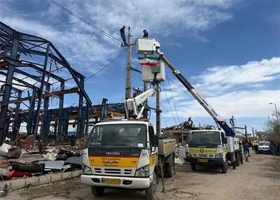  شبکه برق استان تهران چقدر خسارت دیده است؟