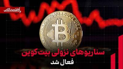  سناریو‌های نزولی بیت‌کوین فعال شد