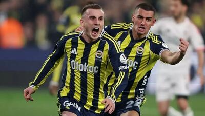  پیروزی دراماتیک فنرباغچه در دربی استانبول با گل دقیقه ۱۱+۹۰