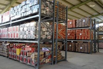  کشف بیش از ۱۸۰۰ تن کالای اساسی احتکاری