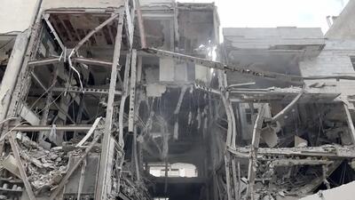  تخریب کامل 9 واحد مسکونی بر اثر حمله بامداد امروز دشمنان به شهر قم / آسیب شدید 40 واحد مسکونی دیگر