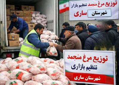  توزیع ۲۳۳ تن گوشت مرغ در ساری؛ استراتژی‌های مدیریت بازار و چالش‌های پنهان