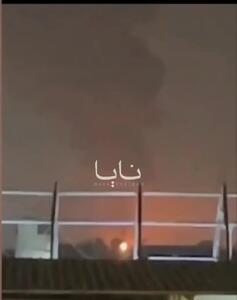  نمایی از پایگاه ویکتوریا پس از حملات پهپادی ایران + فیلم