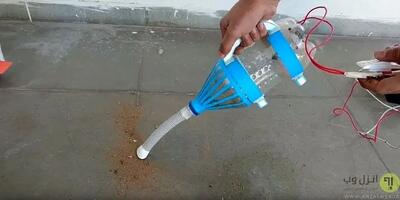  چگونه با بطری نوشابه یک جارو دستی خلاقانه در خانه بسازیم؟/ ویدئو