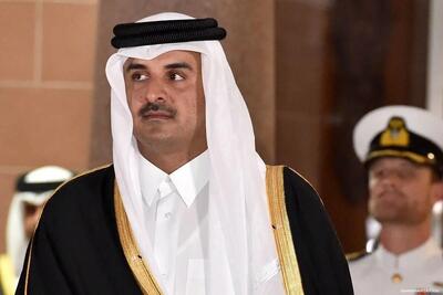  تأکید امیر قطر در تماس با رئیس جمهور فرانسه بر مهار تنش‌های منطقه و بازگشت به گفتگو