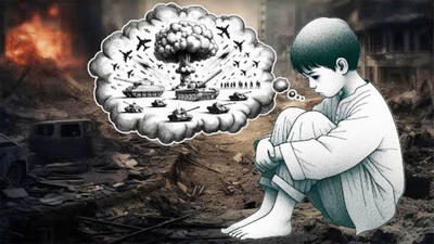  این علایم اضطراب جنگ در کودکان نشان می دهد  + راهکارهای علمی یک روانشناس بالینی