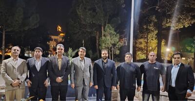  دیدار نایب رئیس فدراسیون کشتی با استاندار کرمان