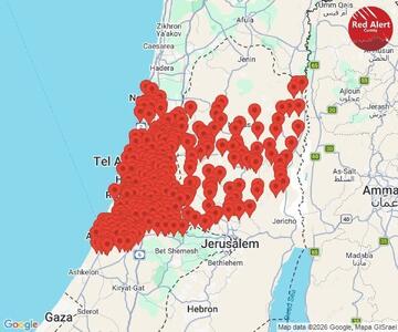  شنیده شدن صدای انفجار شدید در تل‌آویو
